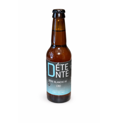 🍺 Détente – Bière Blanche au CBD 50 mg