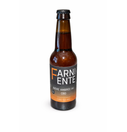 🍺 Farniente – Bière Ambrée au CBD 50 mg