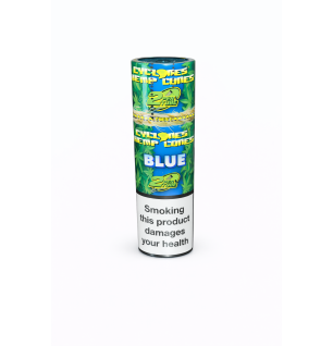 PREROLL HEMP WRAP BLUE