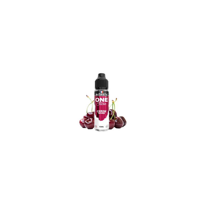 🍒 E.Tasty – One Taste – Cerise Noire 50 ml