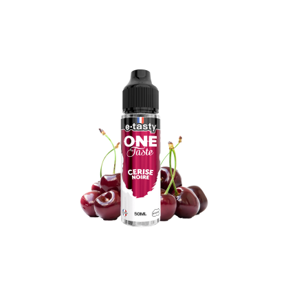 🍒 E.Tasty – One Taste – Cerise Noire 50 ml