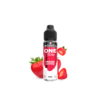 🍓 E.Tasty – One Taste – Fraise Sauvage 50 ml