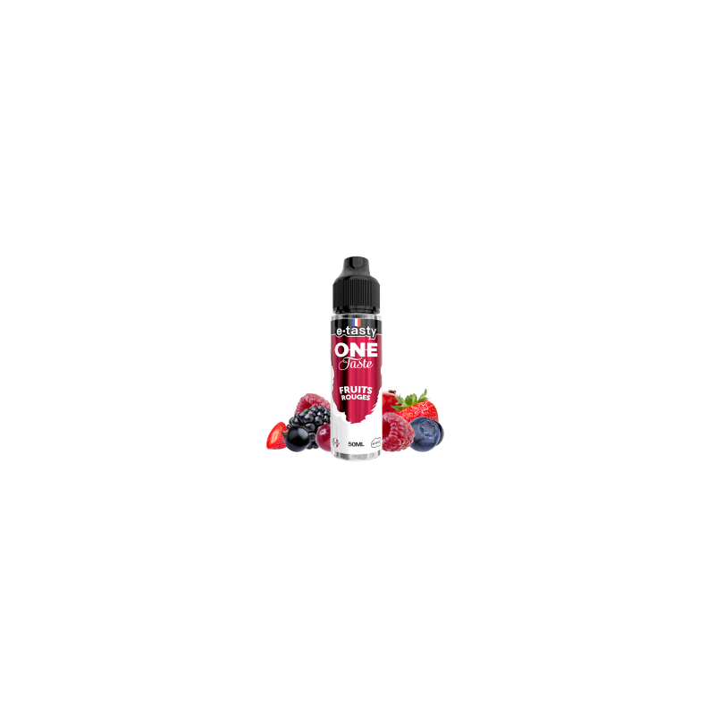 🍓 E.Tasty – One Taste – Fruits Rouges 50 ml