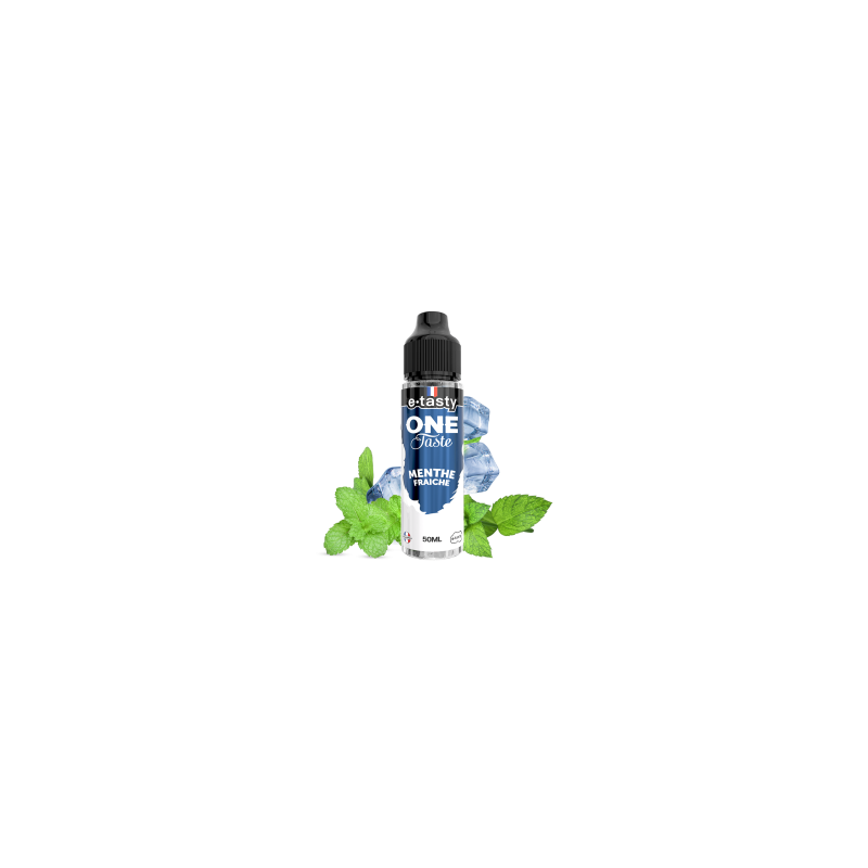 🌿 E.Tasty – One Taste – Menthe Fraîche 50 ml 🌿 E.Tasty – One Taste – Menthe Fraîche 50 ml