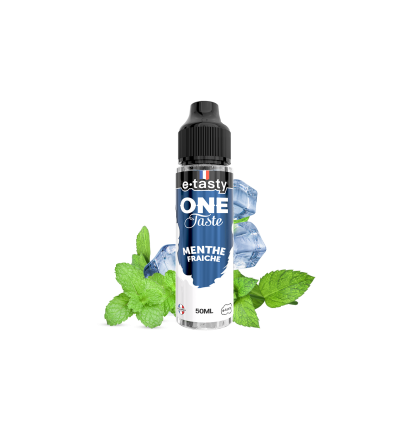 🌿 E.Tasty – One Taste – Menthe Fraîche 50 ml