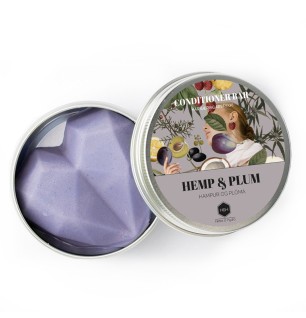 Après-shampoing solide Hemp & Plum - Herbs & Hydro - 40g