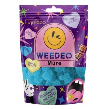 Bonbons mûre CBD - 14mg de CBD par bonbon - Weedeo