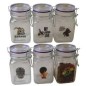 6 POTS DE CONSERVATION "JUICY JAR" DE 280ML