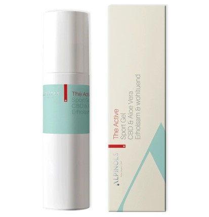 Gel Sport au CBD et à la vitamine E The Active, 100ml