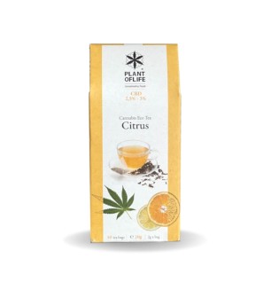 INFUSION AU CHANVRE - CANNABIS ECO TEA CITRUS - 20g