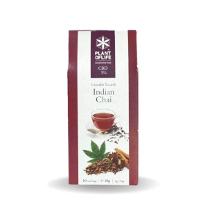 INFUSION AU CHANVRE - CANNABIS TEA & INDIAN CHAI - 20g