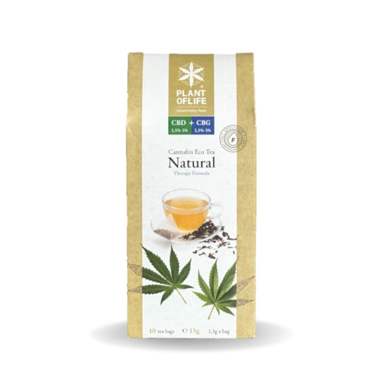 INFUSION AU CHANVRE - CANNABIS ECO TEA NATURAL - 20g INFUSION AU CHANVRE - CANNABIS ECO TEA NATURAL - 20g
