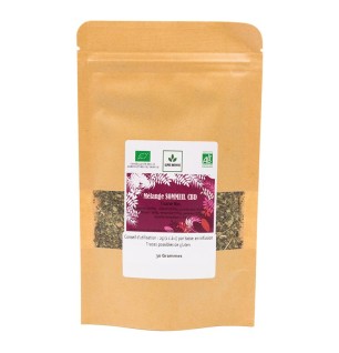 TISANE BIO - MÉLANGE SOMMEIL CBD