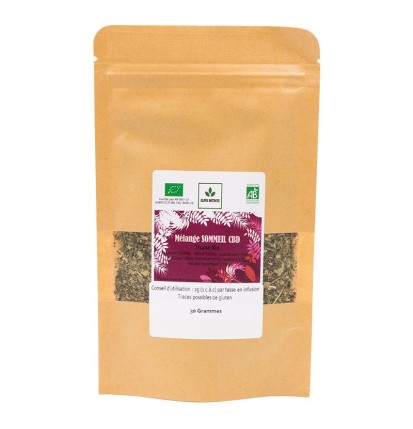 TISANE BIO - MÉLANGE SOMMEIL CBD