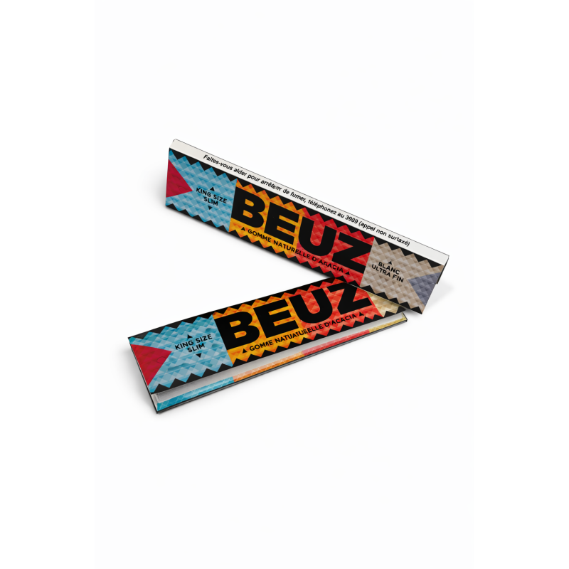 FEUILLES SLIM BEUZ BLANCHE