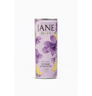 🍋 JANE Relax – Thé Glacé Citron & Violette