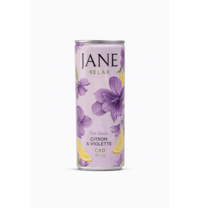 🍋 JANE Relax – Thé Glacé Citron & Violette